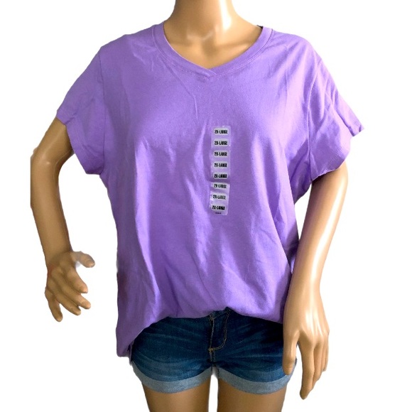 NWT PURPLE CHAMPION CASUAL SHORT SLEEVE T-SHIRT - Picture 10 of 11